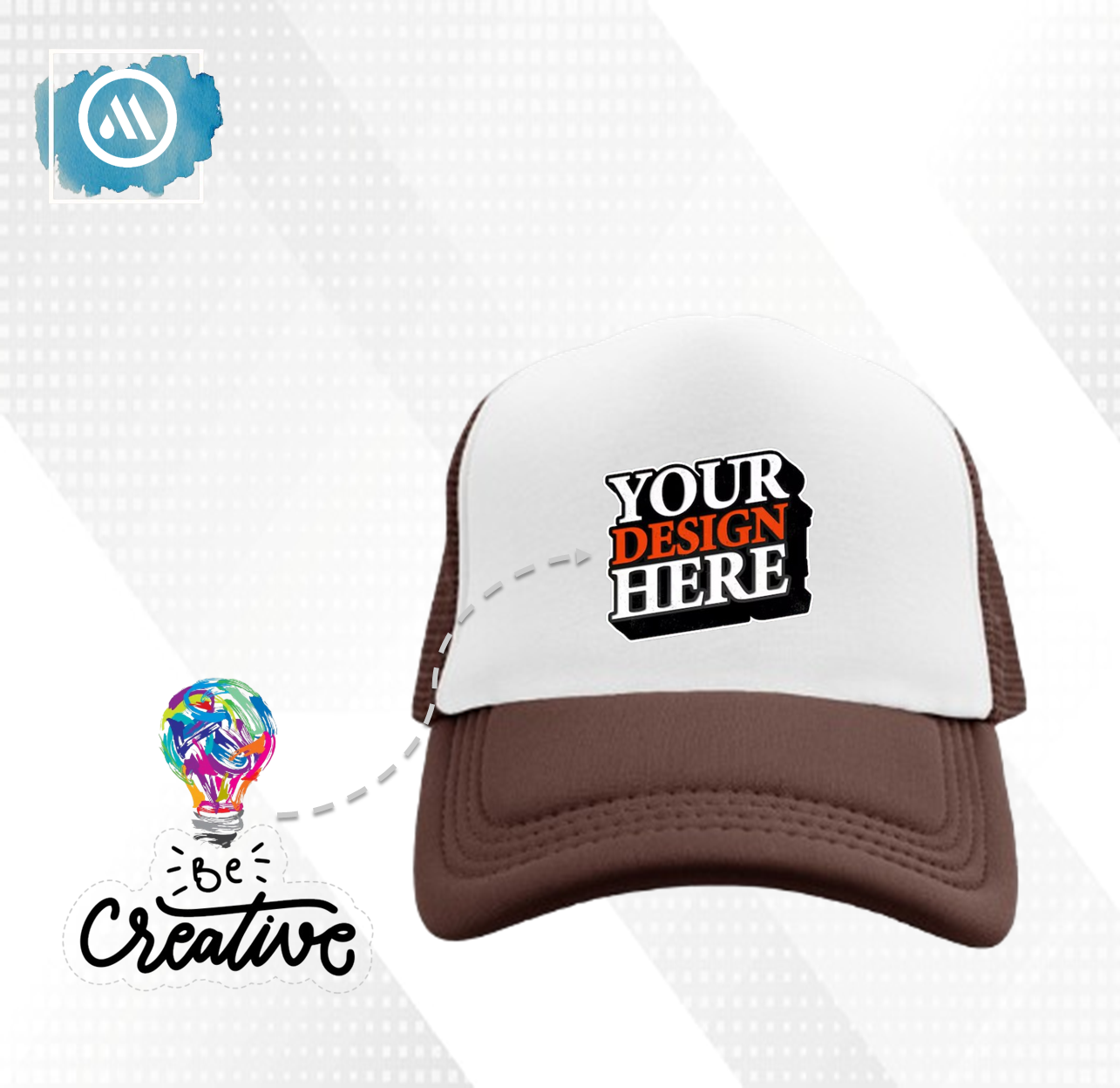 Customizable Trucker Cap - Stylish Branding or Personal Touch
