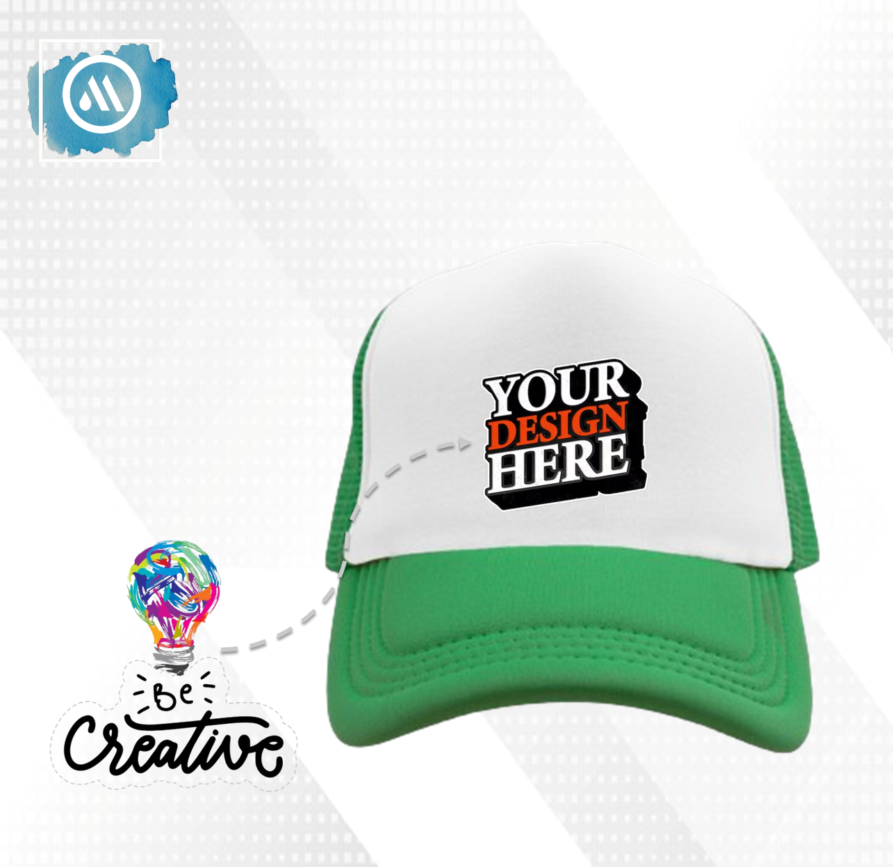 Customizable Trucker Cap - Stylish Branding or Personal Touch