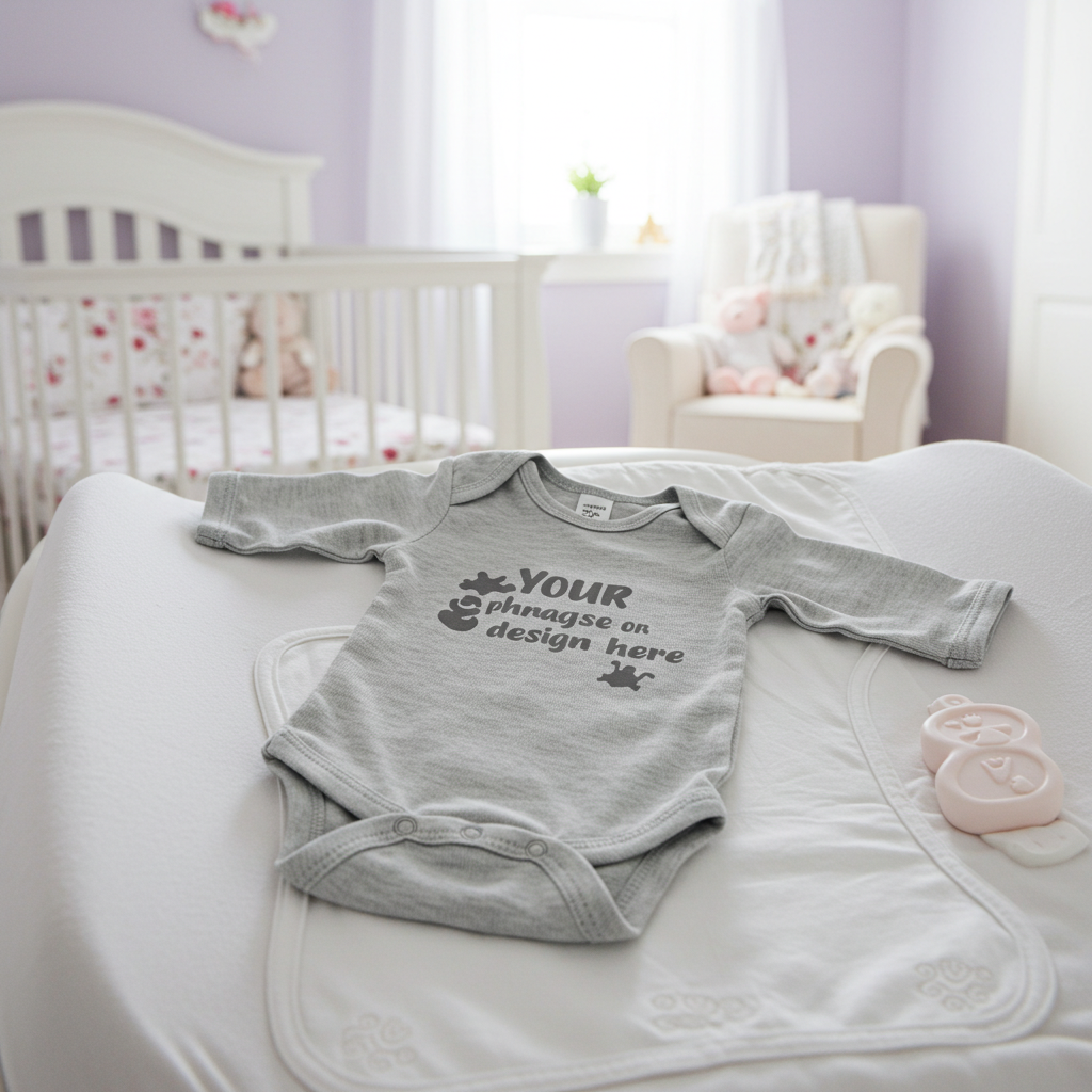Personalized Baby Bodysuit – Custom Comfort for Your Little One