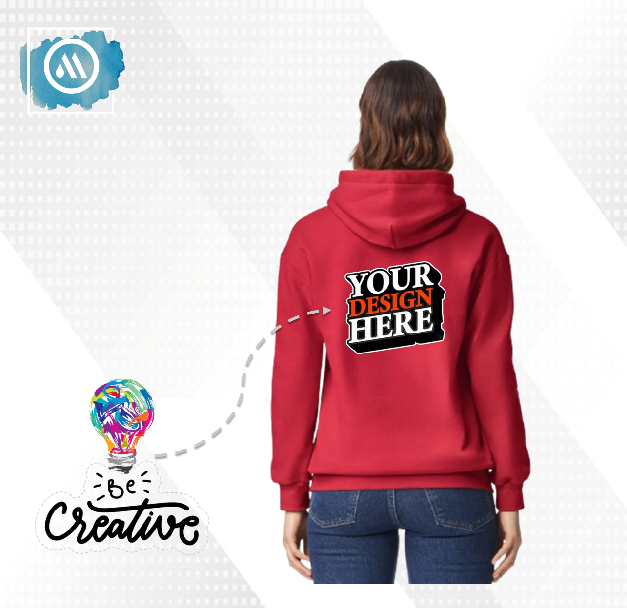 Customizable Hoodie - Heavyweight Comfort & Style