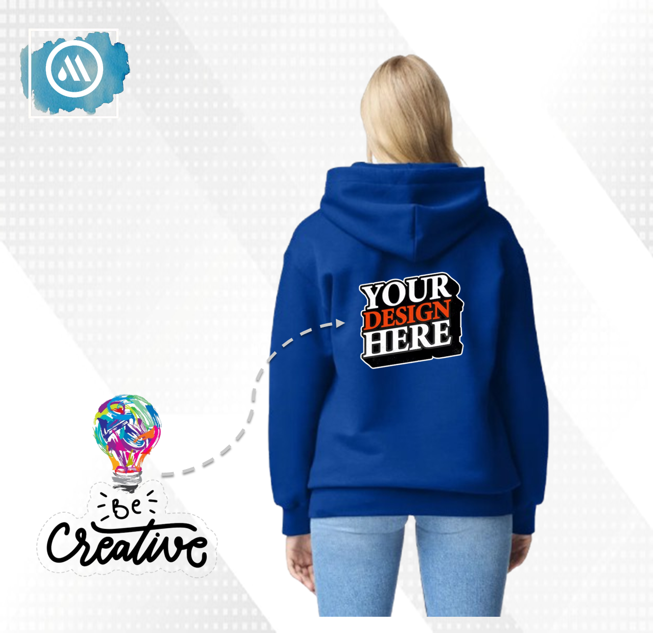 Customizable Hoodie - Heavyweight Comfort & Style