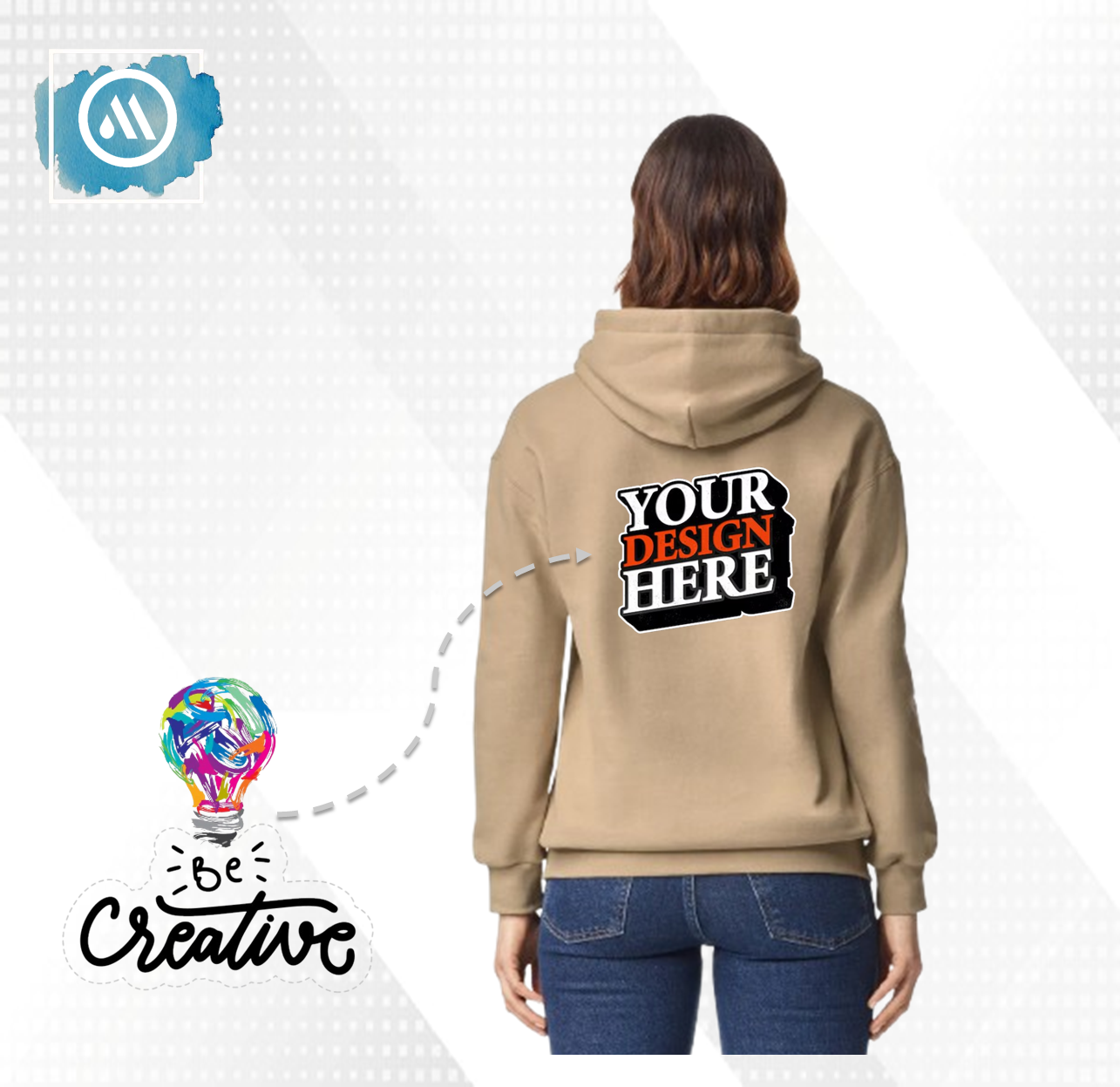 Customizable Hoodie - Heavyweight Comfort & Style