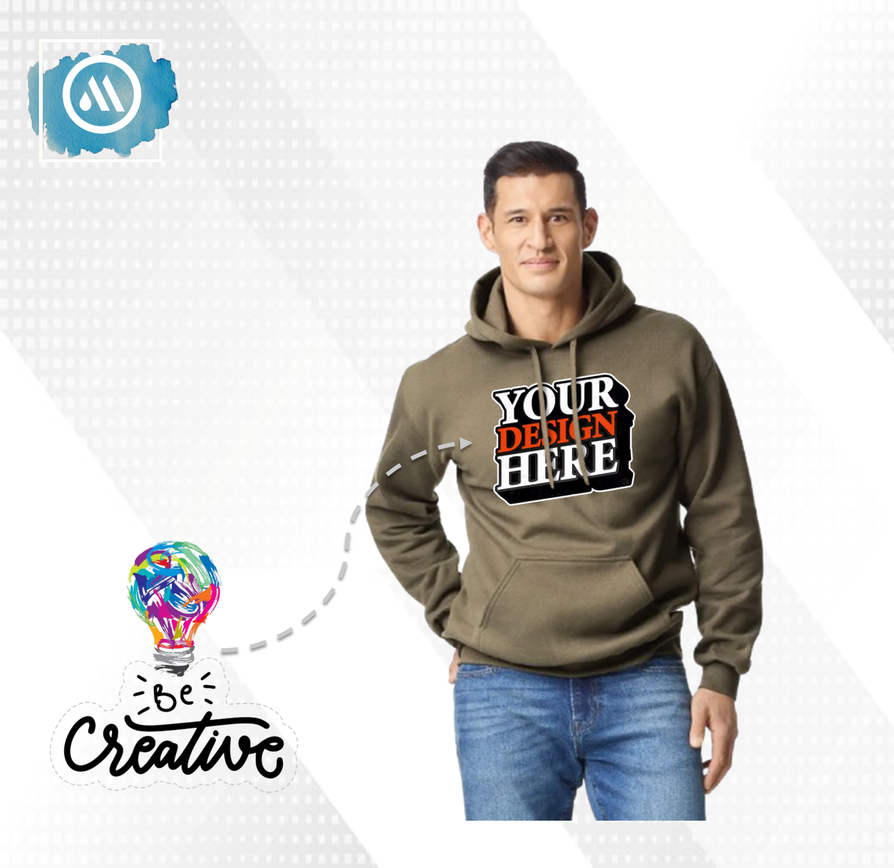 Customizable Hoodie - Heavyweight Comfort & Style