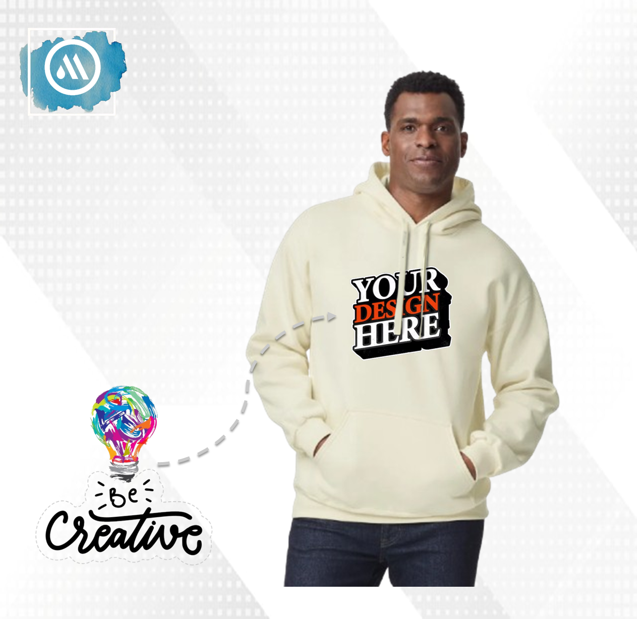 Customizable Hoodie - Heavyweight Comfort & Style