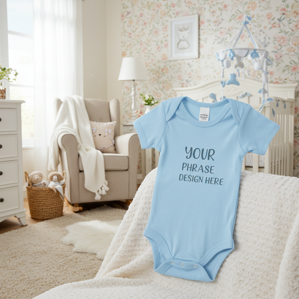 Personalized Baby Bodysuit – Custom Comfort for Your Little One