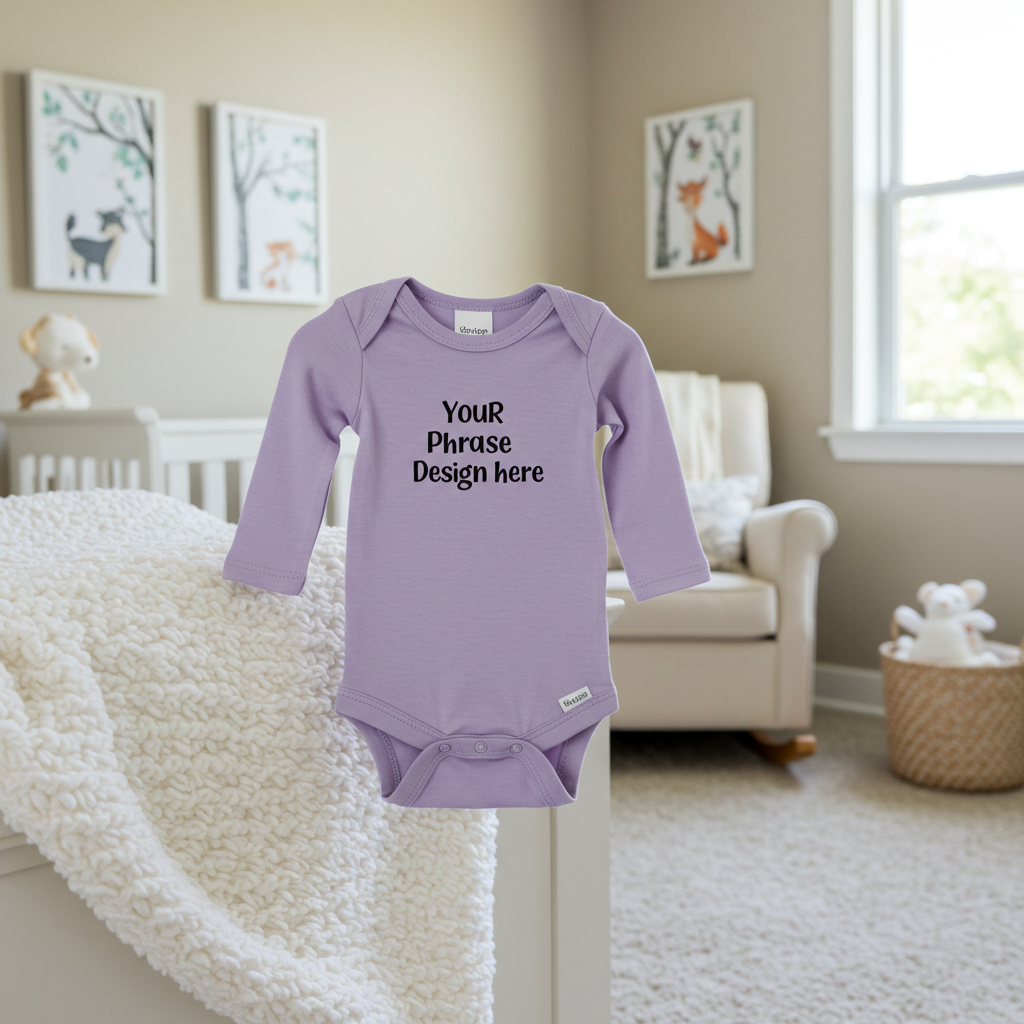 Personalized Baby Bodysuit – Custom Comfort for Your Little One
