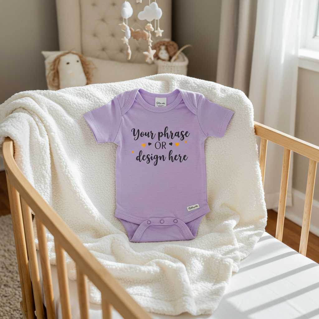 Personalized Baby Bodysuit – Custom Comfort for Your Little One