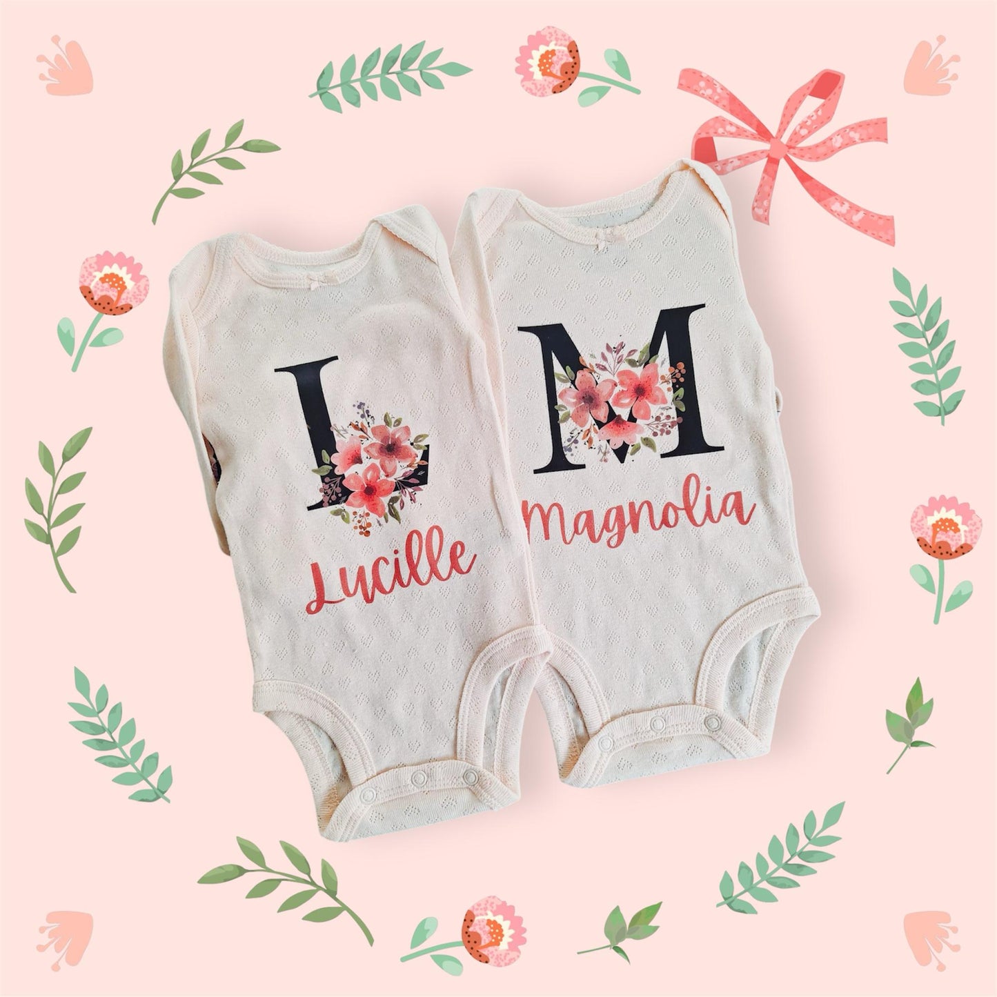 Personalized Baby Bodysuit – Custom Comfort for Your Little One