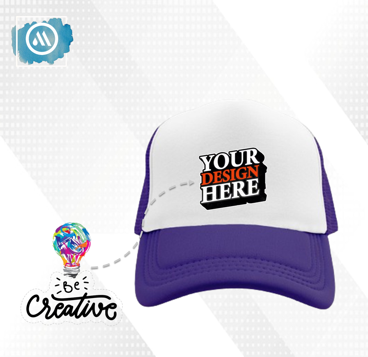 Customizable Trucker Cap - Stylish Branding or Personal Touch