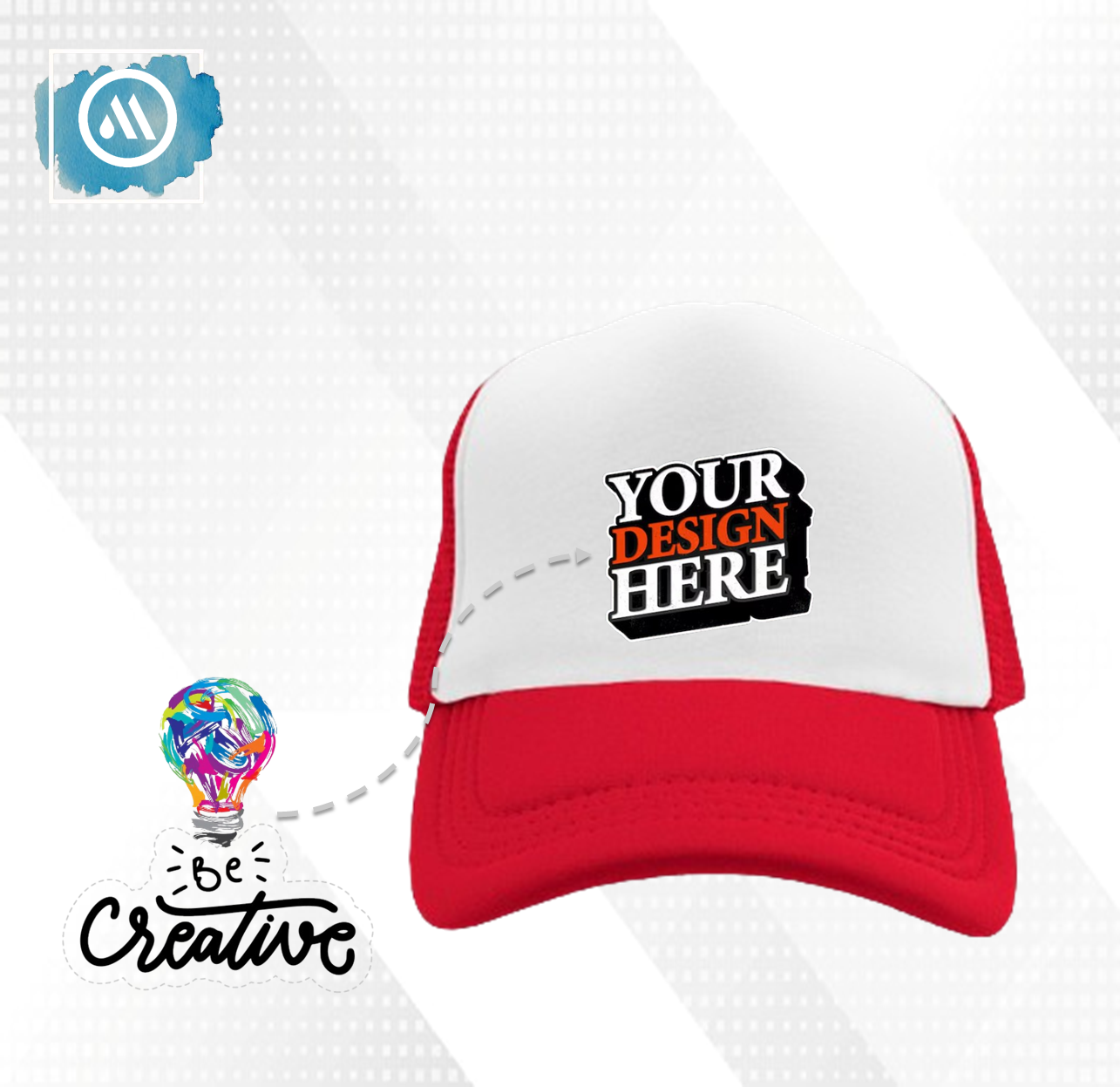 Customizable Trucker Cap - Stylish Branding or Personal Touch