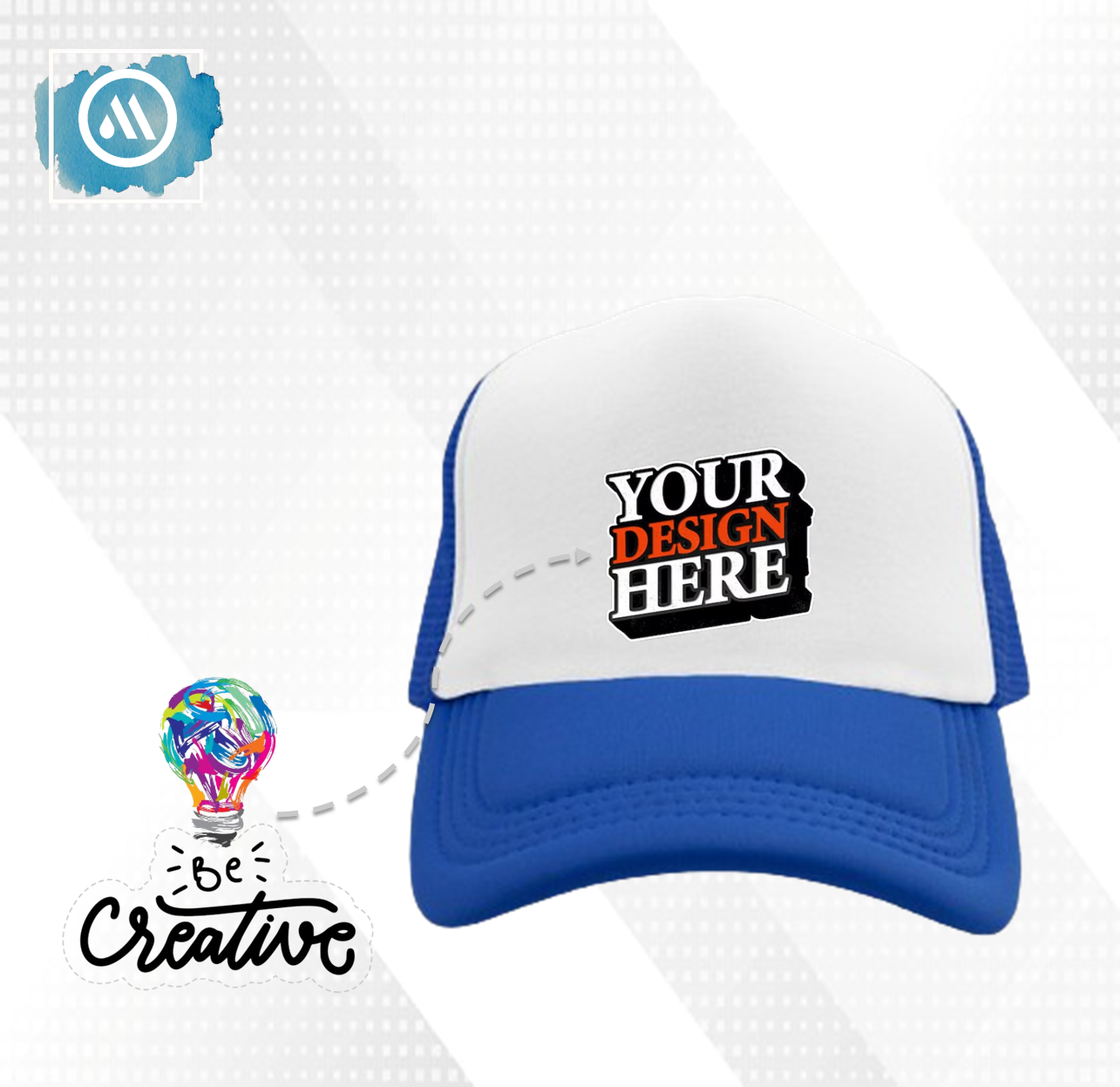 Customizable Trucker Cap - Stylish Branding or Personal Touch