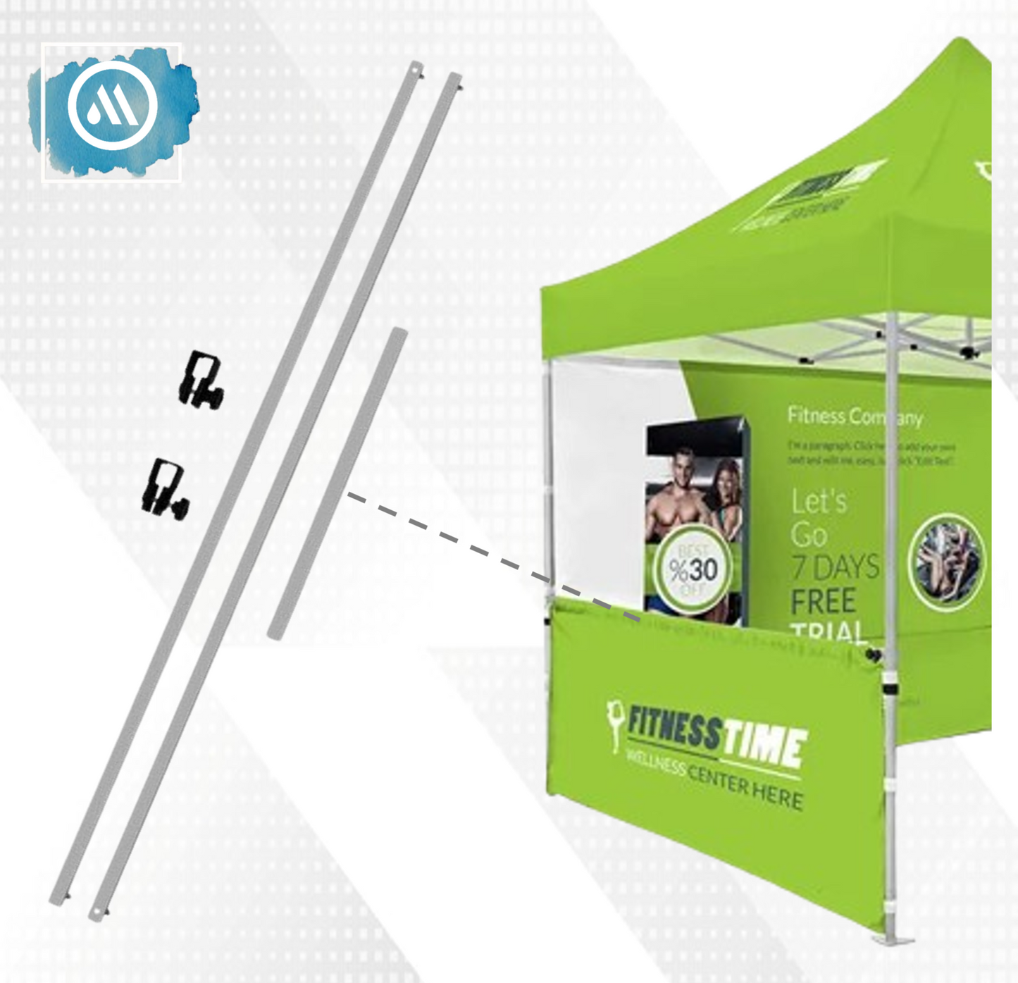 Tent Cross Bar Sets