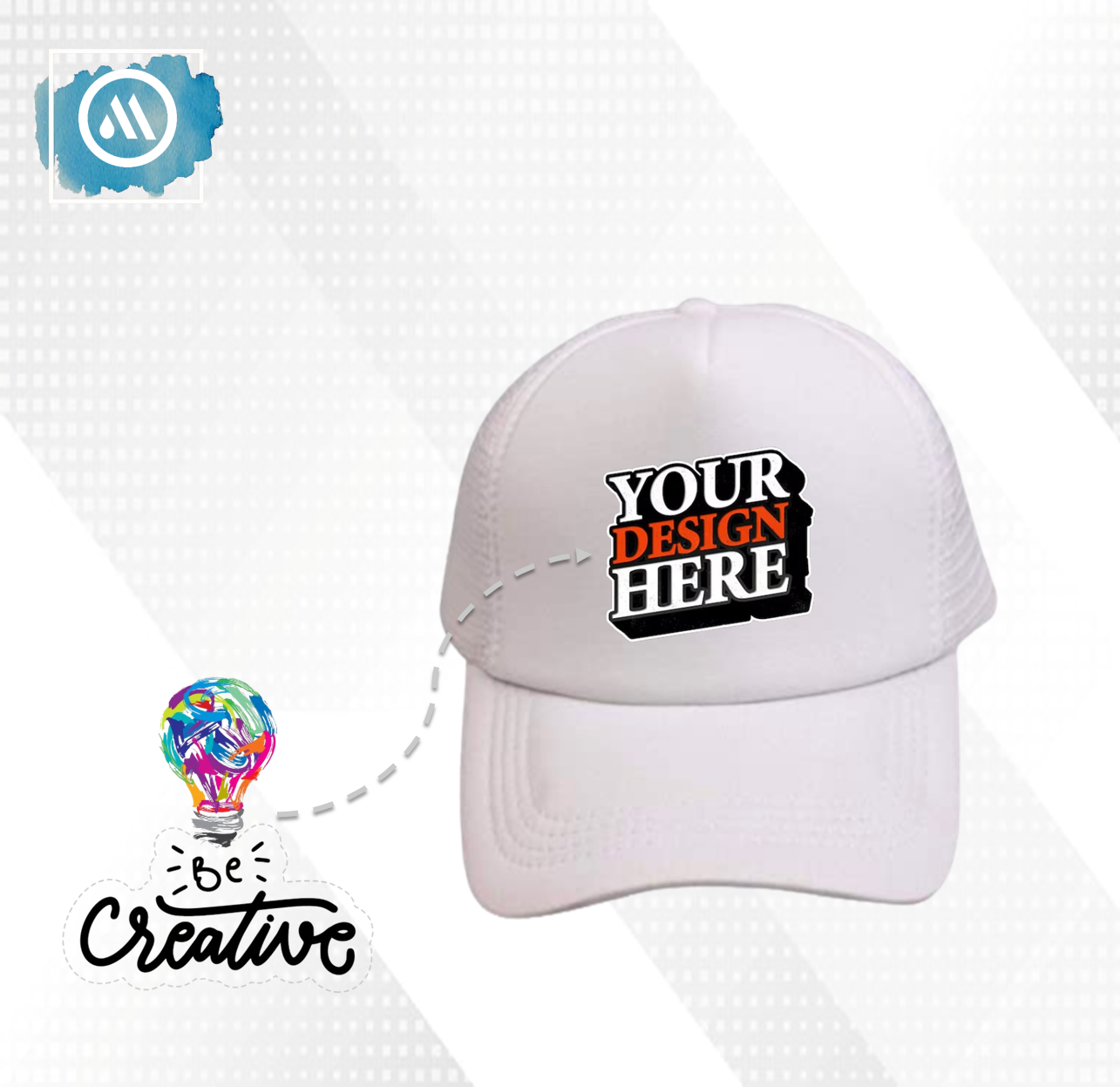 Customizable Trucker Cap - Stylish Branding or Personal Touch