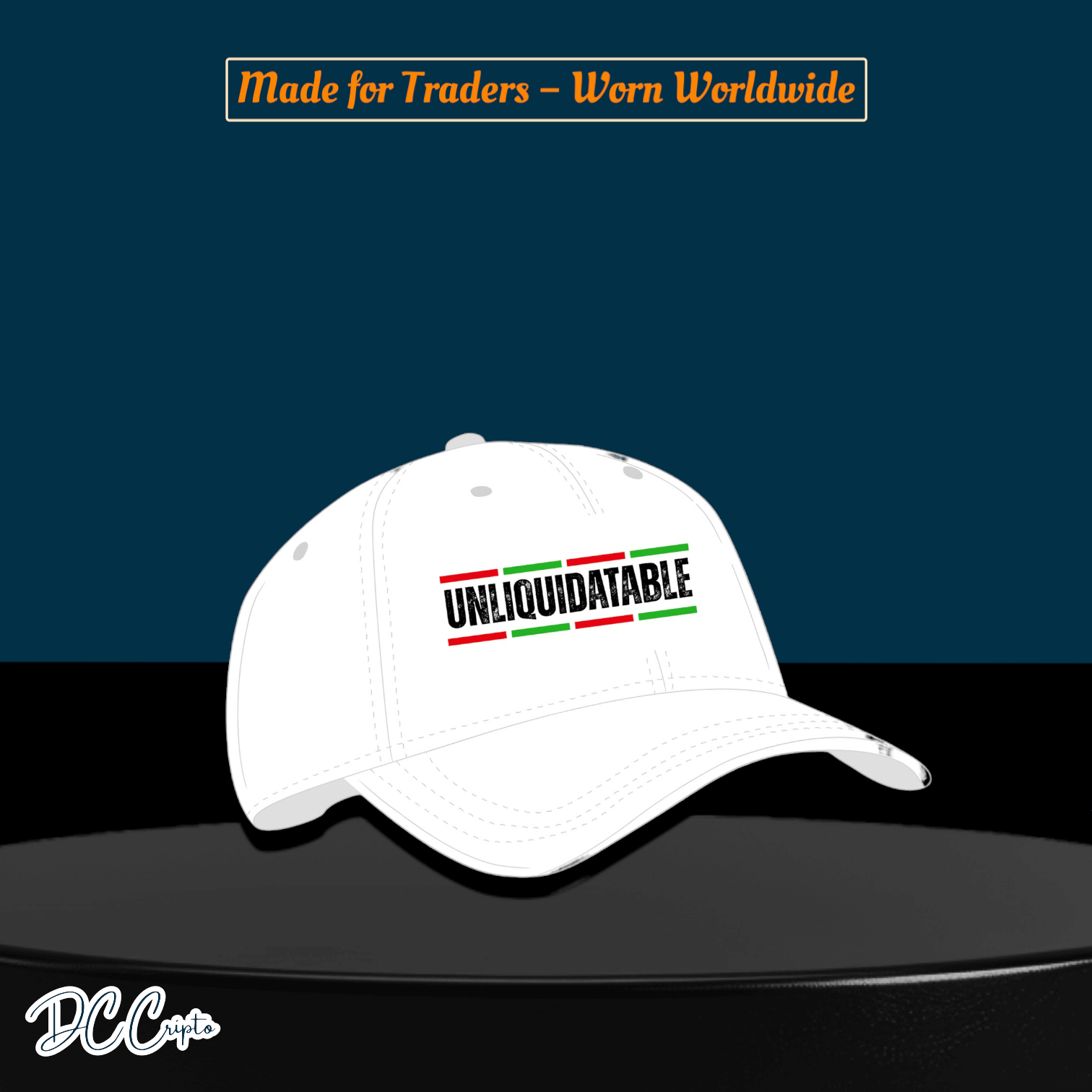 Bull & Bear Cap for crypto traders – Stylish trading accessory.