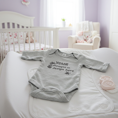 Personalized Baby Bodysuit – Custom Comfort for Your Little One