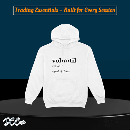 Custom Trading Hoodie for crypto traders – Personalize with your design.