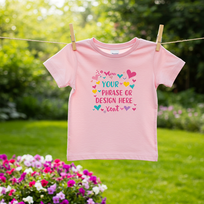 Personalized Kids T-Shirt – Custom Style for Youth & Toddlers