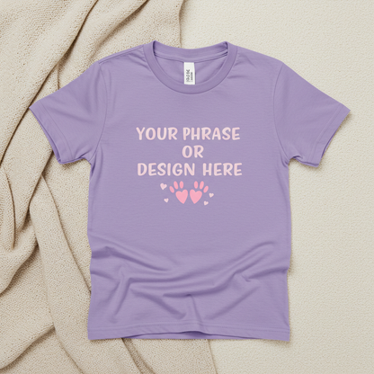 Personalized Kids T-Shirt – Custom Style for Youth & Toddlers