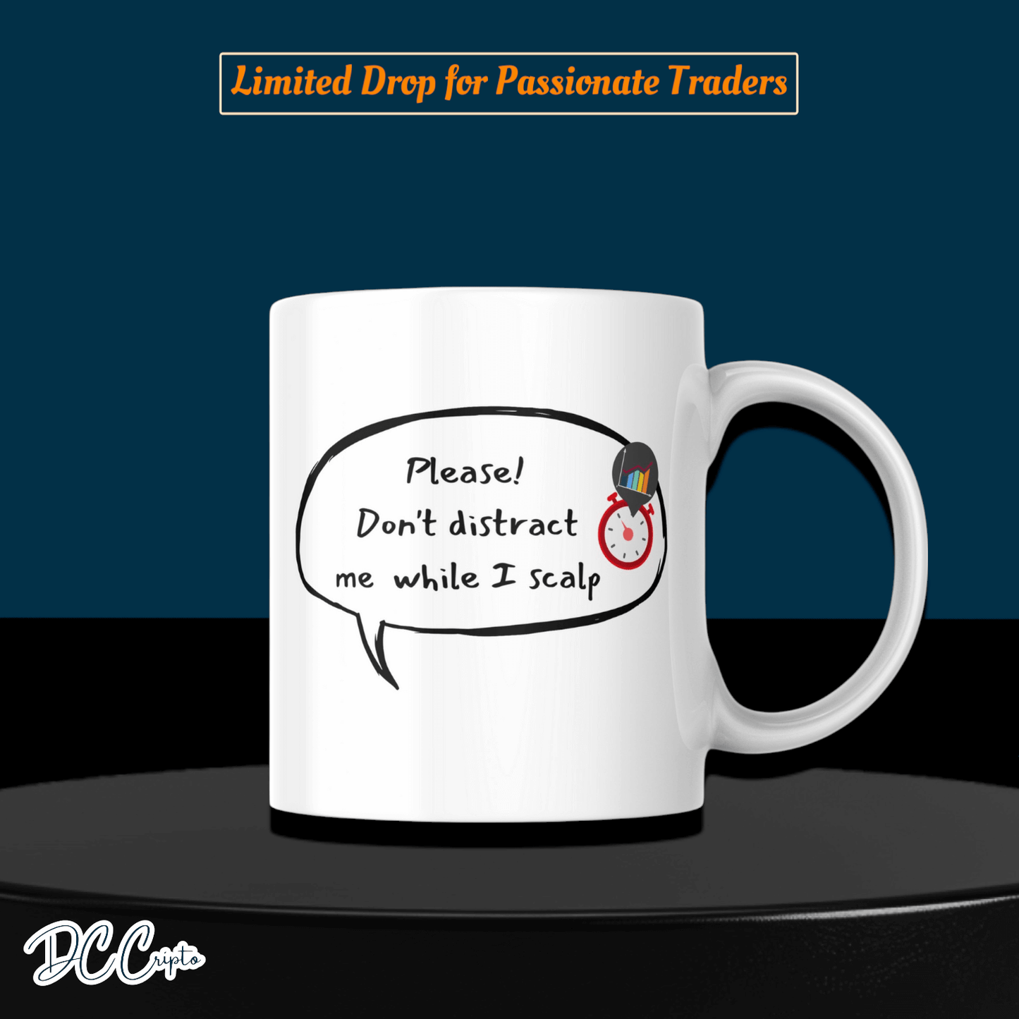Market Moves Mug for crypto traders – Perfect for coffee and trading sessions.