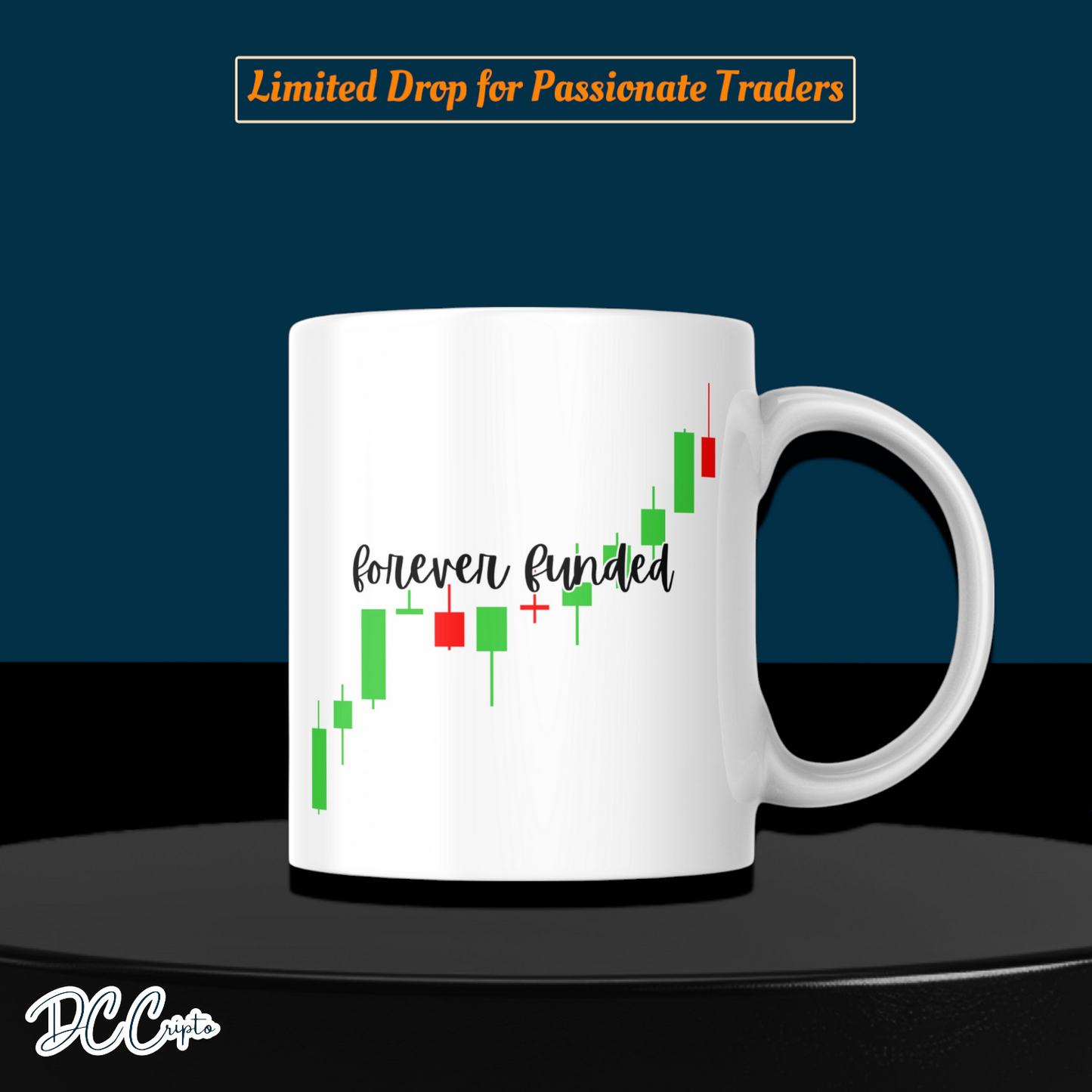 Market Moves Mug for crypto traders – Perfect for coffee and trading sessions.