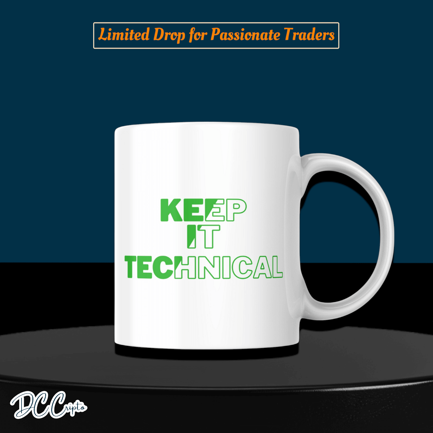 Market Moves Mug for crypto traders – Perfect for coffee and trading sessions.