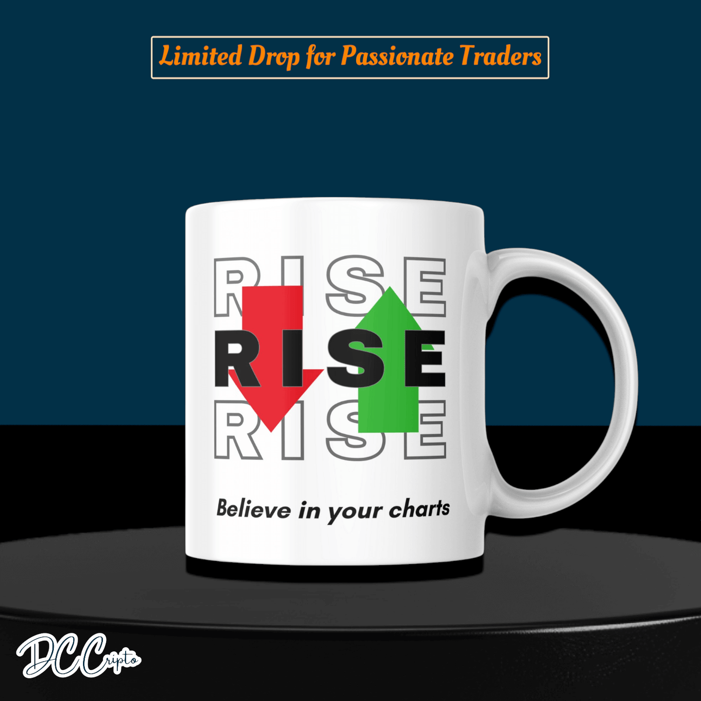 Market Moves Mug for crypto traders – Perfect for coffee and trading sessions.