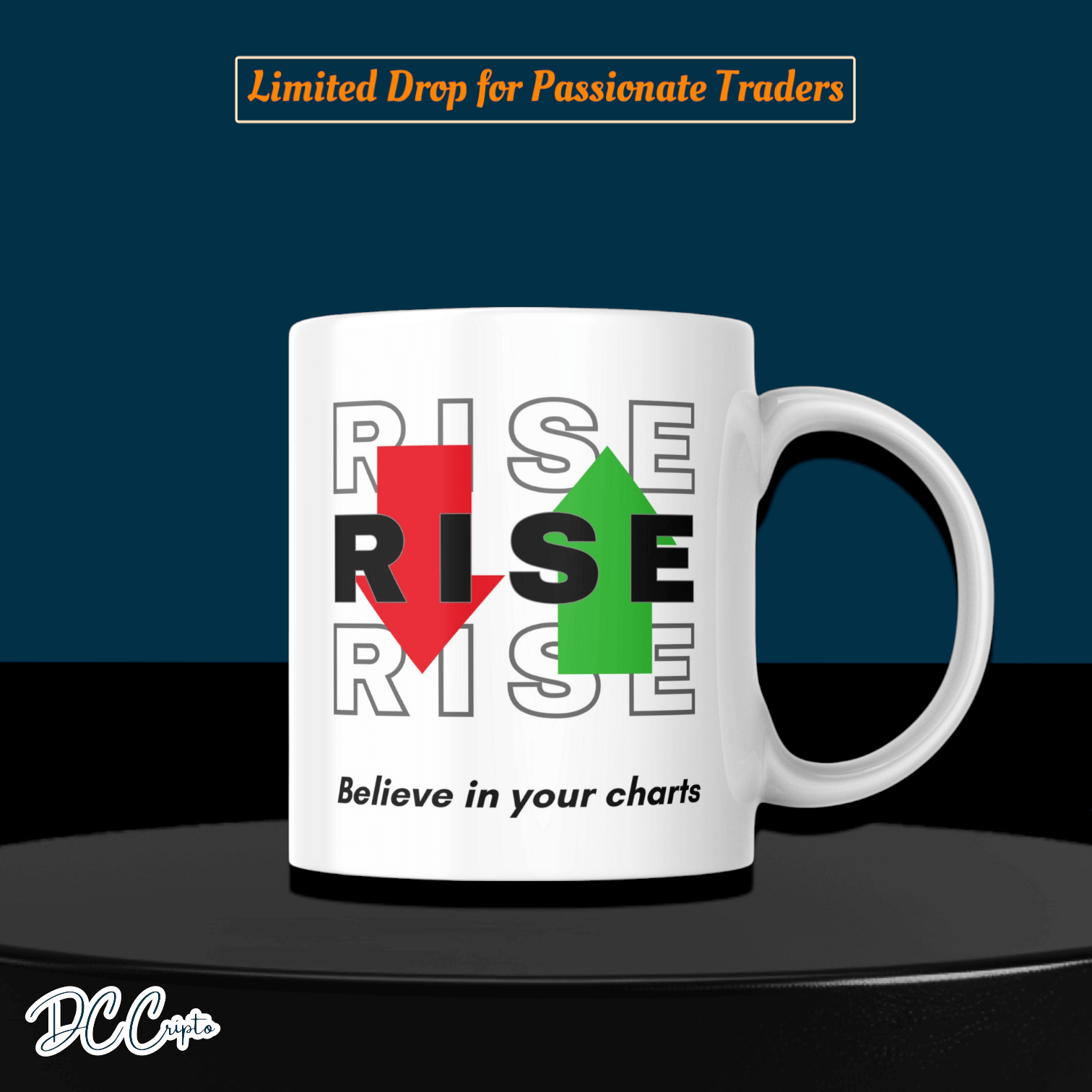 Market Moves Mug for crypto traders – Perfect for coffee and trading sessions.