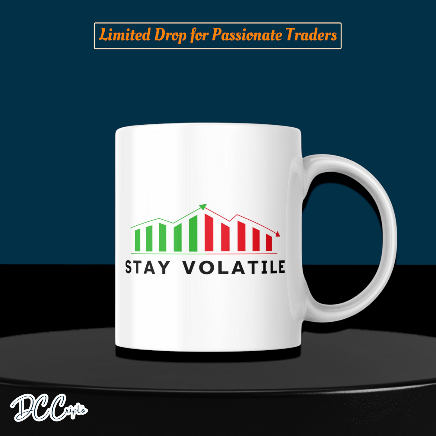 Market Moves Mug for crypto traders – Perfect for coffee and trading sessions.