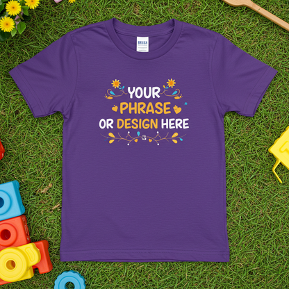 Personalized Kids T-Shirt – Custom Style for Youth & Toddlers