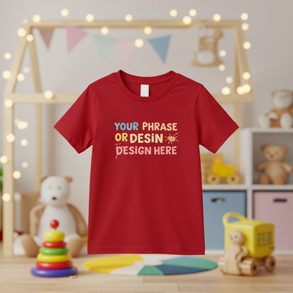 Personalized Kids T-Shirt – Custom Style for Youth & Toddlers
