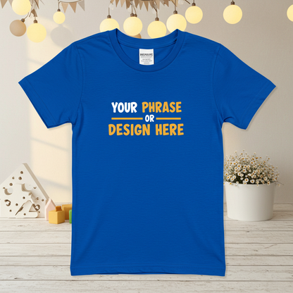 Personalized Kids T-Shirt – Custom Style for Youth & Toddlers
