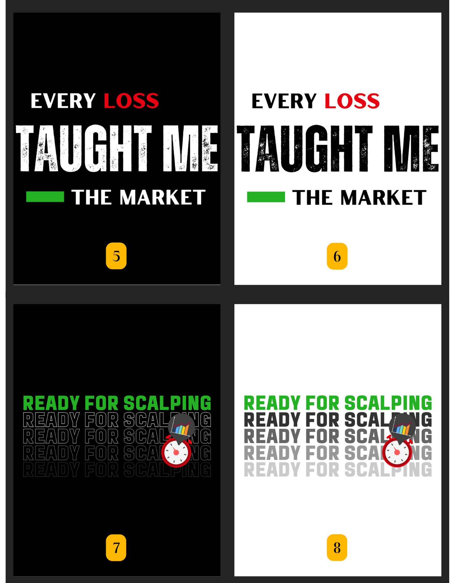 Personalized Trading T-Shirt – Add Your Chart or Quote