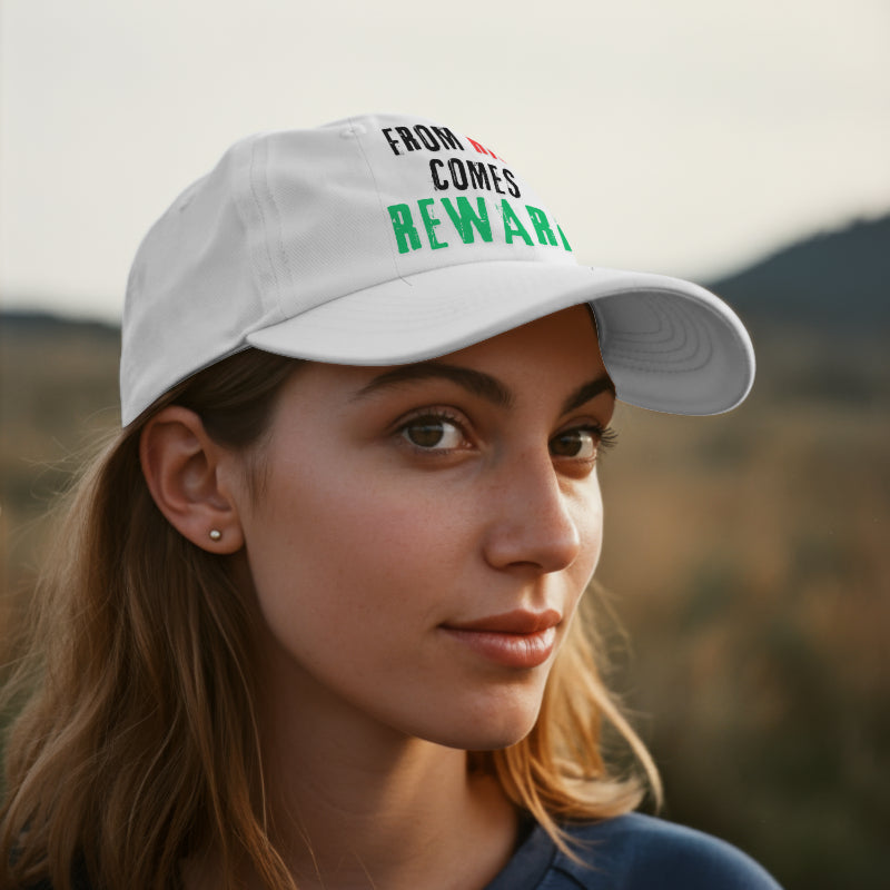 Bull & Bear Cap for crypto traders – Stylish trading accessory.
