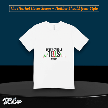 Personalized Trading T-Shirt for crypto traders – Add your custom chart or quote.