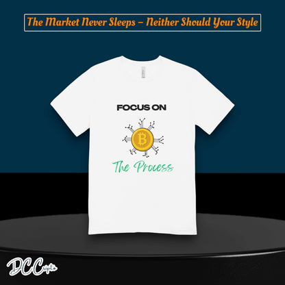Personalized Trading T-Shirt for crypto traders – Add your custom chart or quote.