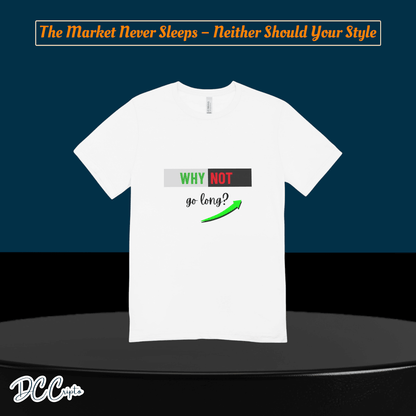 Personalized Trading T-Shirt for crypto traders – Add your custom chart or quote.