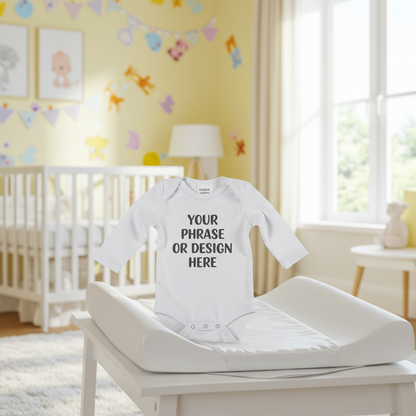 Personalized Baby Bodysuit – Custom Comfort for Your Little One