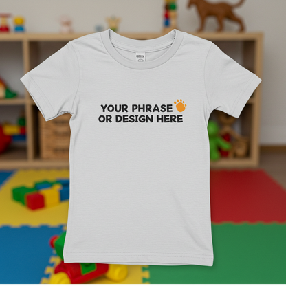 Personalized Kids T-Shirt – Custom Style for Youth & Toddlers