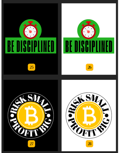 Available design options for Trading – DC Crypto Collection.